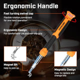 IRONCUBE Ratcheting Screwdriver Set: 56-Piece Magnetic Multi Bits Tool Kit with Case ironcube