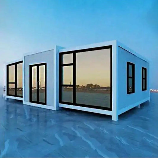 40Ft 20Ft Shipping Prefab Light Steel Folding Prefabricated Home Villa 5 Bedroom Container Expandable House - WoodArtSupply