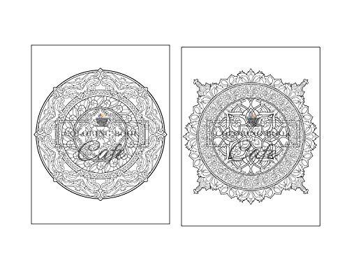 125 Mandalas: An Adult Coloring Book Featuring 125 of the World’s Most Beautiful Mandalas for Stress Relief and Relaxation Independently Published Iaerlllt