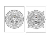 125 Mandalas: An Adult Coloring Book Featuring 125 of the World’s Most Beautiful Mandalas for Stress Relief and Relaxation Independently Published Iaerlllt