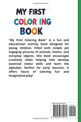 MY FIRST COLORING BOOK WoodArtSupply