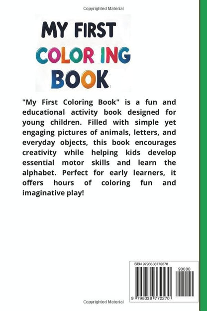 MY FIRST COLORING BOOK