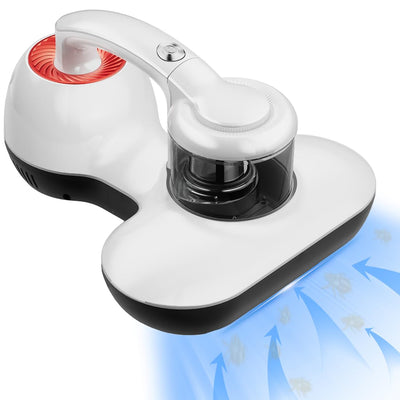 Mattress Vacuum Cleaner, Handheld UV Bed Vacuum Cleaner 16KPa & 12800 Vibrations Per/Min Upgraded Effectively Clean Up Bed, Pillows, Cloth Sofas, Carpets and Ther Fabric Surfaces