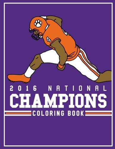 2016 National Champions Coloring Book WoodArtSupply
