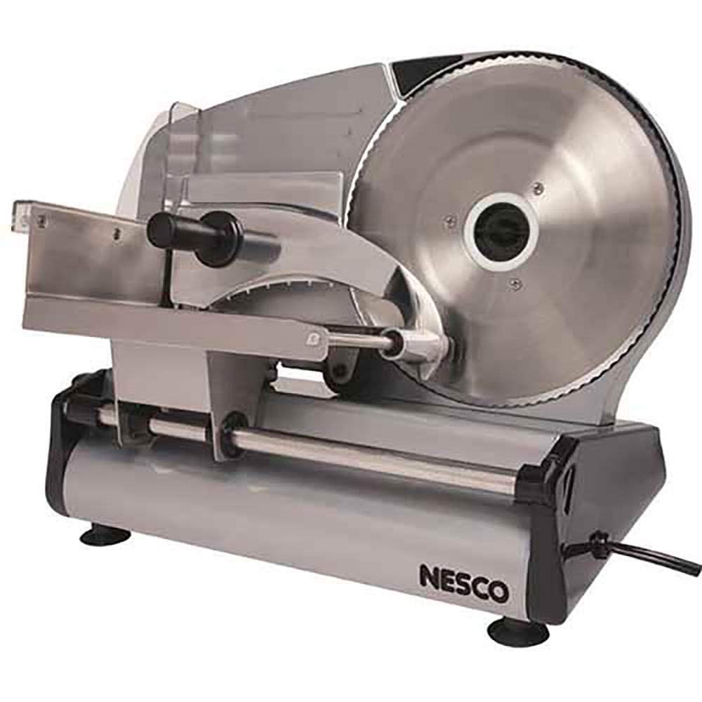 NESCO Stainless Steel Food Slicer Adjustable Thickness, 8.7",Silver Nesco