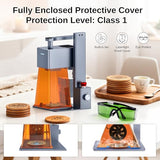 Raymoto R1 Pro 20W Portable Laser Engraver for DIY, Personalized Gifts & Small Business – High-Speed Laser Engraving Machine with Safety Cover, Multi-Material & Easy Setup, 20000mW Raymoto