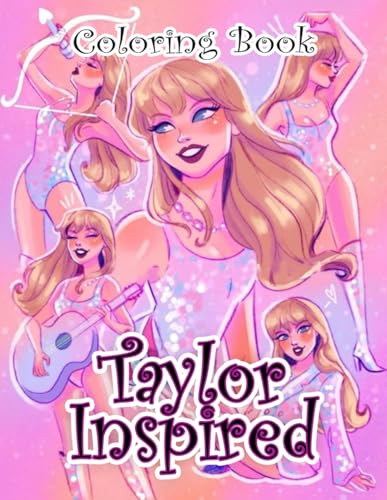 Coloring Book Inspired by The Queen of Pop: Explore Art and Music The Girl Who Wrote a Song About You WoodArtSupply