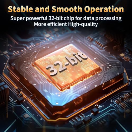 Longer New Upgrade RAY5 10W Laser Engraver,10000mW Output, 32-bit Motherboard, App Offline Control, DIY Engraver Tool for Metal/Glass/Wood,Engraving Speed to 24,000 mm/min QFLONGER