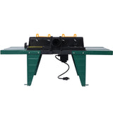 Electric Benchtop Router Table Wood Working Craftsman Tool Heavy Duty Steel Stands Woodworking Bench Bakelite Milled Table Aluminum Strong Structure CuisinSmart