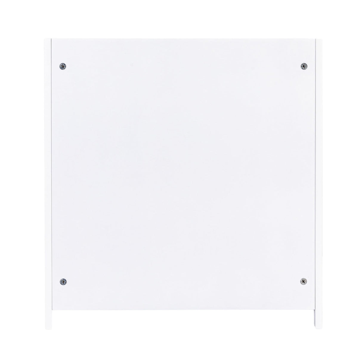 Household Essentials Single Load Hamper Cabinet Seat, White Household Essentials