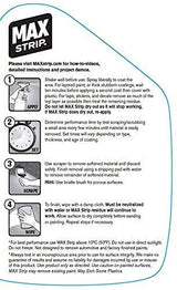 All Purpose Paint Remover Spray 22oz - Water Based Adhesive Remover Spray, Spray Paint Remover, Graffiti Remover Spray, Overspray Remover, Dried Paint Remover - No Methylene Chloride NMP Formula Max Strip