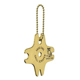 Sage Owl Bristle-Free Brass BBQ Grill Scraper – Safe Grill Cleaner for Outdoor Grills, Porcelain Grates, Smoker Accessories, Cooking Gadgets, and Barbecue Grilling Tools – Small Gifts for Dad The Sage Owl