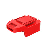 1x Adapter Fits Bauer 20v MAX Cordless Tools Compatible with Milwaukee M18 (Not Old V18) Red Lithium Batteries- Adapter Only X-Adapter