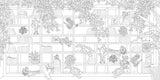 Urban Jungle Coloring Book (Calm Coloring: Natural Wonders) White Star Publishers