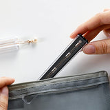 FrasioJoon Anti-Tangle 2 Pcs Travel Necklace Acrylic Mini Portable Storage Holder,Pendant Small Chain Box Container Display Case FrasioJoon