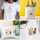 INFUNLY 6 PCS Nativity Scene Embroidery Kits for Beginners DIY Cross Stitch Starter Sets with Instructions Angel Camel Pattern Christmas Needlepoint Kits with Embroidery Cloth Colored Threads Hoops