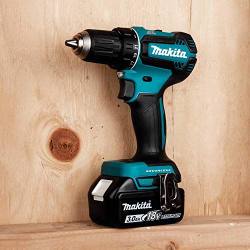 Makita XFD131 18V LXT® Lithium-Ion Brushless Cordless 1/2" Driver-Drill Kit (3.0Ah) - WoodArtSupply