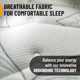 Ottomanson 12" Twin Mattress in a Box Made in USA, Firm Mattress, Hybrid Mattress Cool Improved Airflow with Edge to Edge Pocket Coil, Bed in A Box, Ottopedic Ottomanson