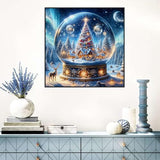 Benjenes Christmas Diamond Art Kits for Adults, Diamond Painting Kits for Adults, 5D DIY Round Drill Gem Art Paint with Diamonds Dots Crafts Kits for Home Decor Gift 14x14inch Benjenes