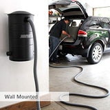 VacuMaid GV50BLKPRO Professional Wall Mounted Garage and Car Vacuum with 50 ft. Hose and Tools VacuMaid