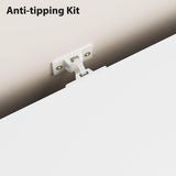 Garvee 74.5" Tall Bookshelf with Double Storage, 6-Tier Large Bookshelf, Double Wide Bookshelves w/ 12 Cubbies, Wide Freestanding Bookcases for Livingroom Office Library (White, 74.5"H*46.1"W*12.4"D) Garvee