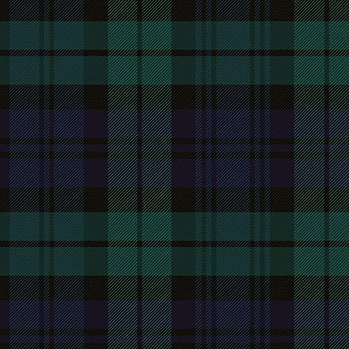 Wake In Cloud - Plaid Comforter Set, Scottish Tartan Check Geometric Modern Pattern Printed, Soft Lightweight Bedding, 3 Pieces, Dark Green, Full Size Wake In Cloud