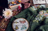 Embroidery on Knits: 18 Nature-Inspired Templates for Stitching on Wool WoodArtSupply