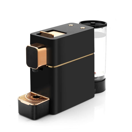 Mini Espresso Coffee Machine for Capsules Compatible with Nespresso OriginalL Machine, Espresso Maker Single Serve, Bestpresso Coffee Capsules Peet's Espresso more (Black) cutesun