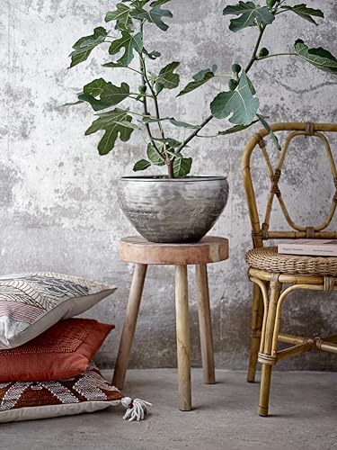 Bloomingville Reclaimed Wood Stool, Natural, 13" Round x 18"H Bloomingville