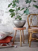 Bloomingville Reclaimed Wood Stool, Natural, 13" Round x 18"H Bloomingville