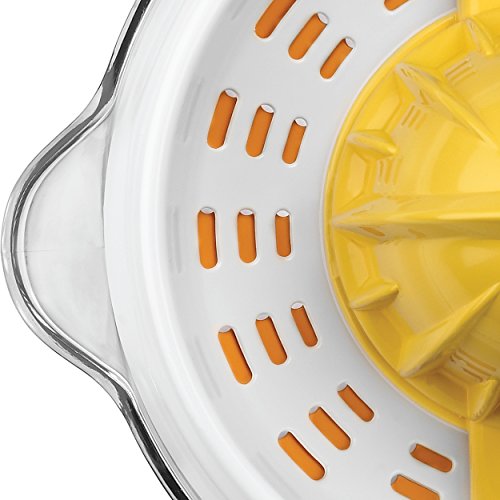 BLACK+DECKER 32oz Electric Citrus Juicer, CJ625, Pressure Activated, Adjustable Pulp Control, Dishwasher-Safe BLACK+DECKER