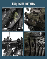 Piececool 3D Metal Puzzle Flying Dutchman Pirate Ship Model Kits for Adults,Difficult 3D Puzzles for Adults&Teens, Christmas Birthday Gifts