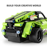 Dakott STEM Car Toy Building Toy Gift for Age 6+, Remote Control 2in1 Sports Car Building Block Take Apart Toy, 335 Pcs DIY Building Kit, Learning Engineering Construction R/C Toys DAKOTT