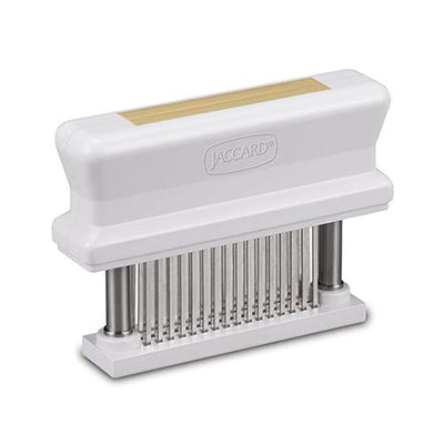 Jaccard 200348T, 48 Blade Durable Meat Tenderizer with Stainless Steel Razor Sharp Needle, Cooking Gadget for Tenderizing Chicken, Beef, Pork, Veal, BBQ, Tan