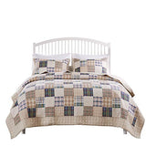 Greenland Home 2-Piece Oxford Quilt Set, Twin, Multicolor Greenland Home Fashions