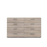Tvilum 8 Drawer Double Dresser,Truffle Tvilum
