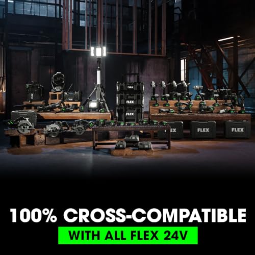 FLEX 24V Brushless Cordless Orbital Variable Speed D-Handle Jig Saw Tool Only, Battery and Charger Not Included - FX2231-Z FLEX