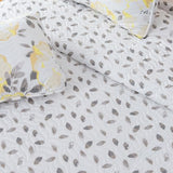 Great Bay Home Floral Full/Queen Quilt Set with Shams, Yellow Floral Bedding Set, All-Season, Lightweight Bedspread. Reversible. Farmhouse Bedding. (Full/Queen, Helene) Great Bay Home