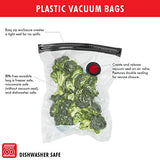 ZWILLING Fresh & Save Vacuum Sealer Machine Starter Set with Airtight Food Storage Container Glass, Sous Vide Bags, Meal Prep ZWILLING