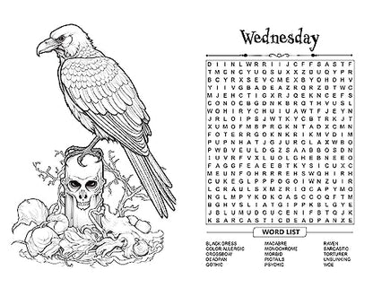 Wednesday Word Search: An Unofficial Activity Book (Unofficial Wednesday Books)