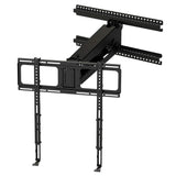MantelMount- MM340 Above Fireplace Pull Down TV Mount- Televisions 44" to 80" Up to 90 lbs - Safe Auto-Adjusting TV Mounts - Patented Motion Stops, Handles, Balancing Technology - Superior Steel MantelMount