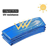 Replacement Trampoline Pad, Outdoor Trampoline Safety Mat, Spring Mat Edge Protector, Long-Lasting Ripstop, Foam Replacement Mat for Round Trampoline Accessories WoodArtSupply