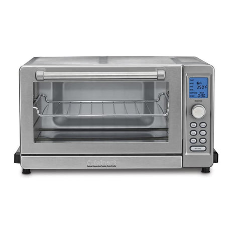 Cuisinart TOB-135N Deluxe Convection Toaster Oven Broiler, Brushed Stainless, Silver Cuisinart