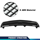 PIT66 Front Grille Grill Textured Black Compatible with Chevy Silverado 1500 LS LT LTZ WT 2007-2013 /Silverado 1500 Hybrid 2009-2013/ Silverado 1500 XFE 2010-2013 GM1200578 25810706 PIT66