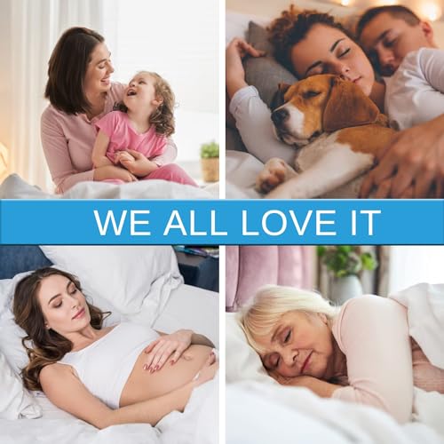 Kmall King Size Cooling Waterproof Mattress Protector Pad Cover, Breathable Fitted Sheet Style Deep Pocket-Noiseless,Vinyl,PVC Free,Waterproof Bed Matress Cover Washable for Home, Bedroom, Hotel Kmall