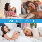 Kmall King Size Cooling Waterproof Mattress Protector Pad Cover, Breathable Fitted Sheet Style Deep Pocket-Noiseless,Vinyl,PVC Free,Waterproof Bed Matress Cover Washable for Home, Bedroom, Hotel Kmall