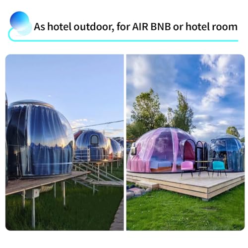 Backyard Dome Tent, Clear Garden Dome Bubble Tent for Outside, Weatherproof Geodesic Gazebos & Pergolas for Outdoor