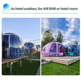 Backyard Dome Tent, Clear Garden Dome Bubble Tent for Outside, Weatherproof Geodesic Gazebos & Pergolas for Outdoor