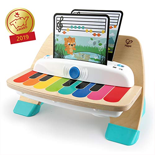 Baby Einstein and Hape Magic Touch Piano Wooden Musical Toddler Toy, Age 6 Months and Up Baby Einstein