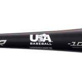 Louisville Slugger Vapor (-10) USA Baseball Bat - 29'/19 oz Louisville Slugger